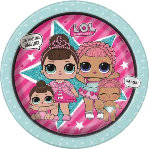LOL 7" Plates - 8 Plates/Pack