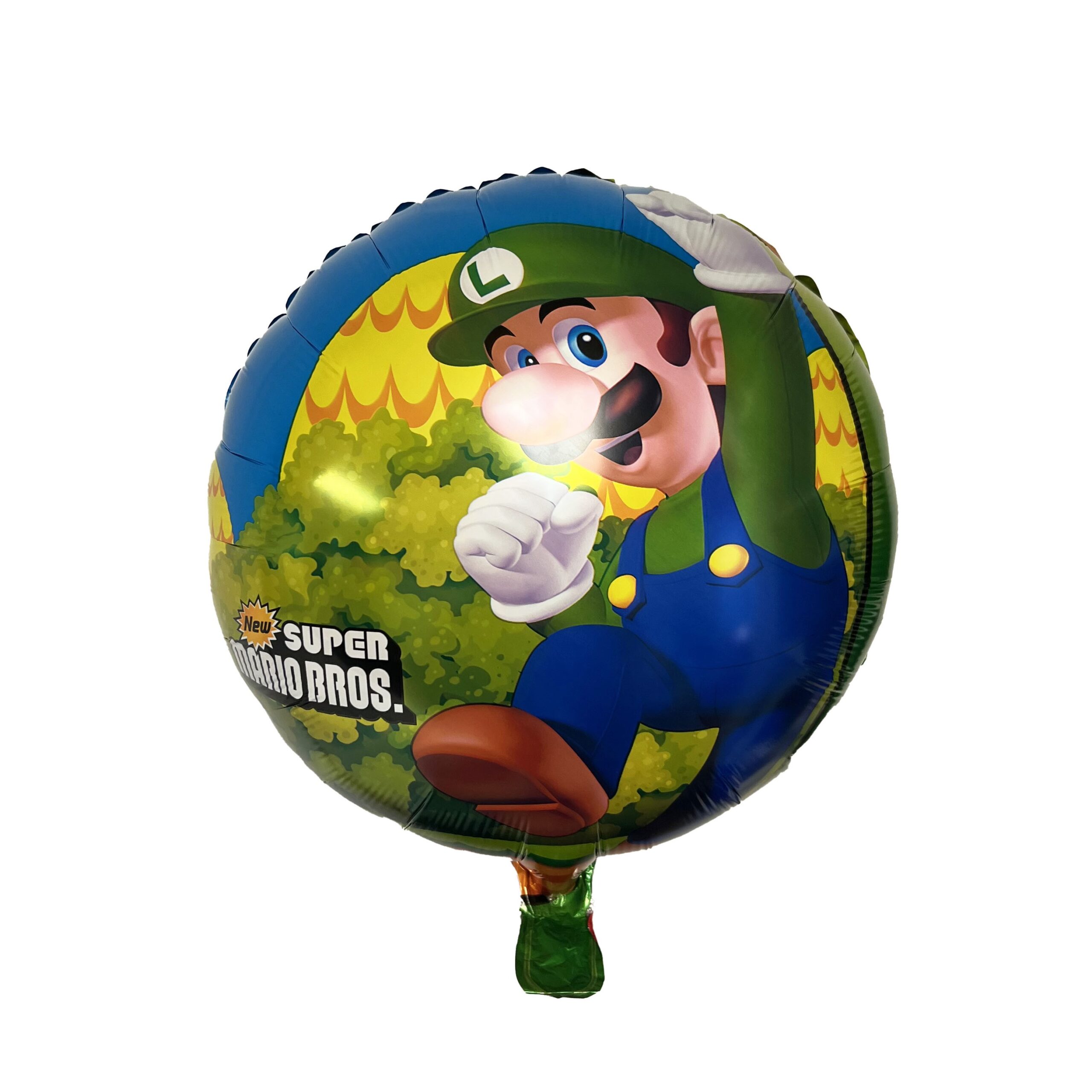 Super Mario 18" Mario & Luigi Foil Mylar Balloon - 1 Balloon
