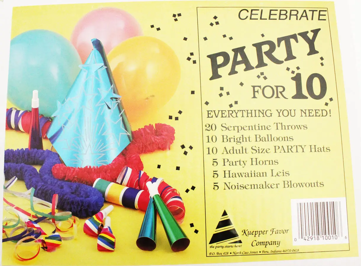 New Year's Eve Kit for 10 - 1 Kit