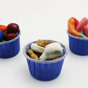 Jumbo Plastic Table Rolls - 1 Roll or 4 Rolls/Case - Blue