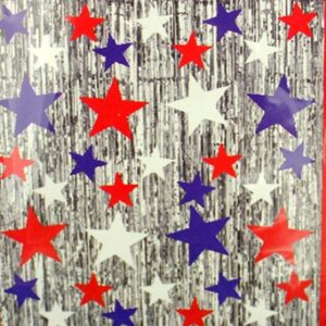 Shimmering Curtain, Patriotic - 1 Each