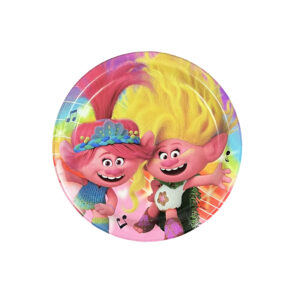 Trolls 9" Plate - 8 Plates/Pack or 48 Plates/Case