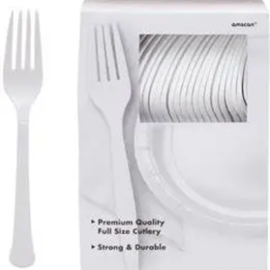 Jumbo Plastic Table Rolls - 1 Roll or 4 Rolls/Case - White