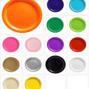 7" Solid Color Plates
