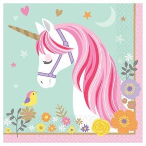 Magical Unicorn Luncheon Napkins - 16 Napkins/Pack