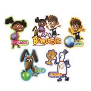 Bowlopolis Temporary Tattoos - 200/Pack
