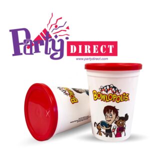 Bowlopolis Souvenir Cup - 100 Cups/Pack or 500 Cups/Case