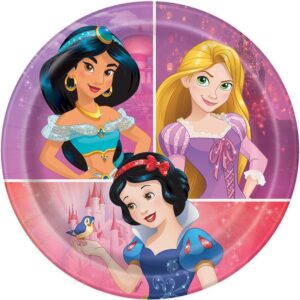 Disney Princess 7" Plates - 8 Plates/Pack