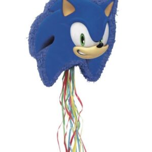"Sonic the Hedgehog" Drum Pull-String Pinata - 1 Pinata or 4 Pinatas/Case