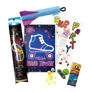 Neon Skate Mega Fun Favor Bag - 1 Bag or 50 Bags/Case
