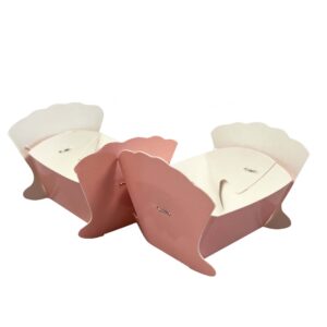 Jumbo Plastic Table Rolls - 1 Roll or 4 Rolls/Case - Pink