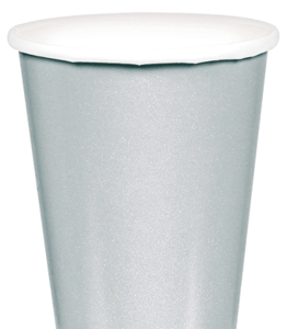 Jumbo Plastic Table Rolls - 1 Roll or 4 Rolls/Case - Silver