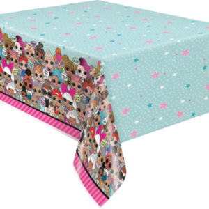 LOL Surprise Plastic Table Cover - 1 Table Cover