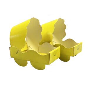 Jumbo Plastic Table Rolls - 1 Roll or 4 Rolls/Case - Yellow