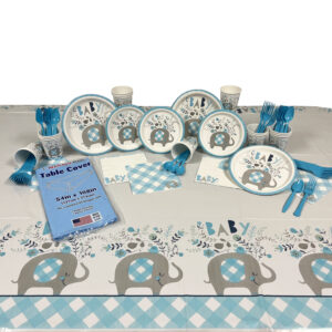 It's A Boy Baby Shower Kit for 8 or 16 Guest