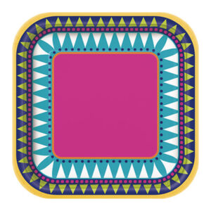 Fiesta 7in Plate - 8 Plates/Pack or 96 Plates/Case