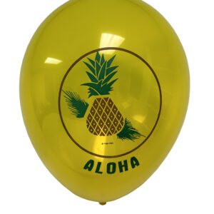 Aloha Pineapple 11" Balloons - 144 Balloons/Bag