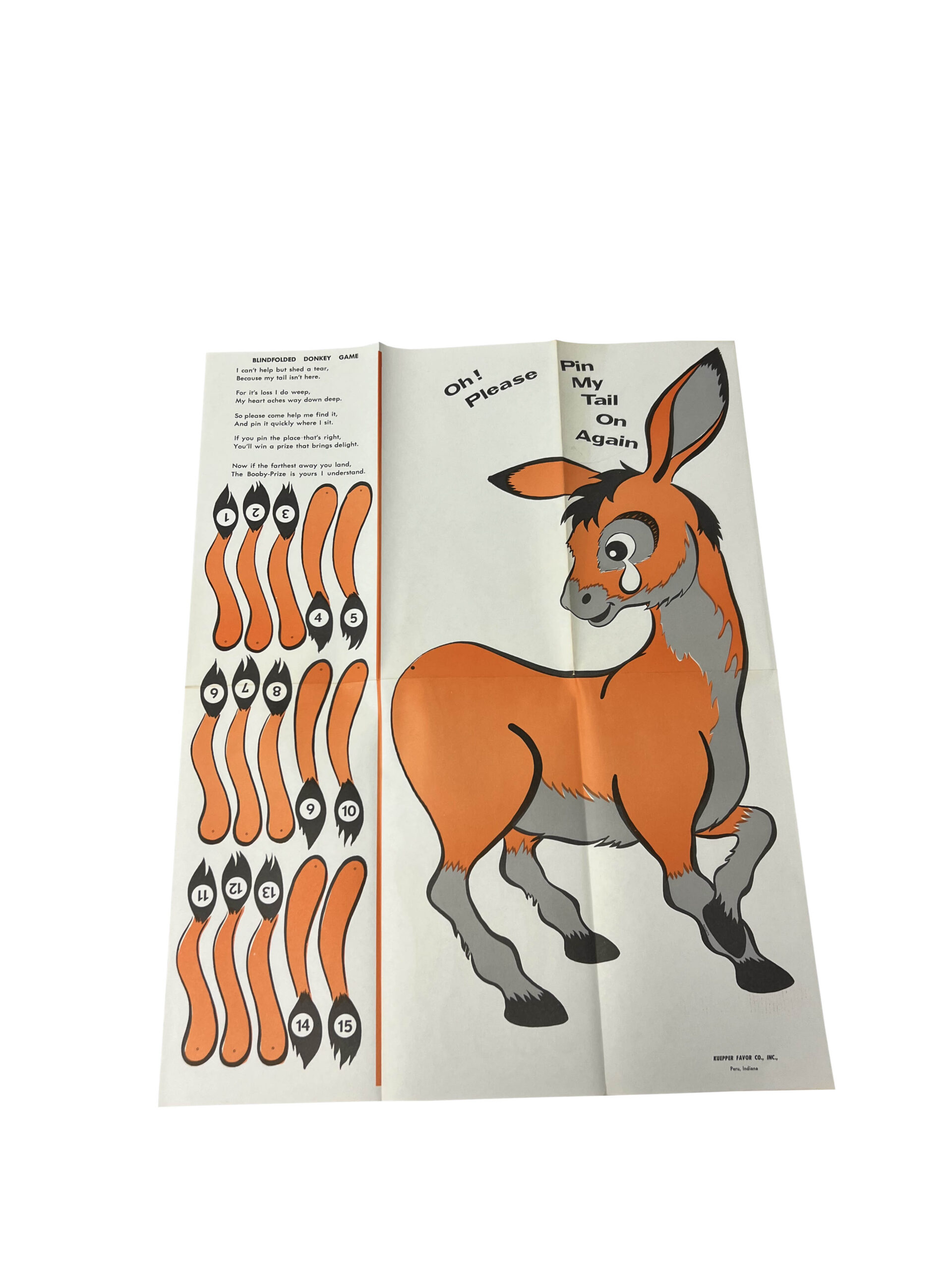 Pin the Tail on the Donkey - 1 Game