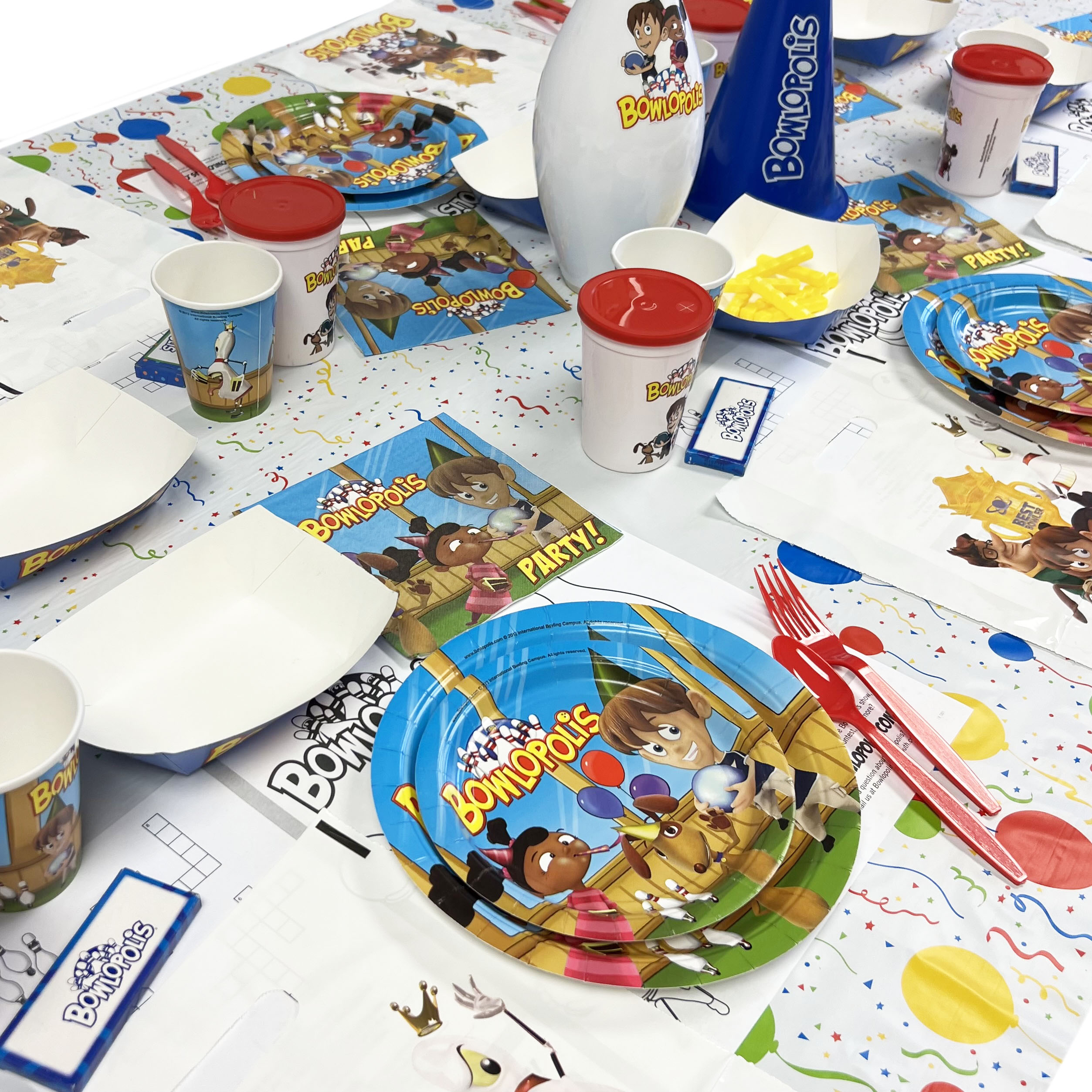 Bowlopolis 9" Plates - 50 Plates/Pack or 500 Plates/Case - Image 3