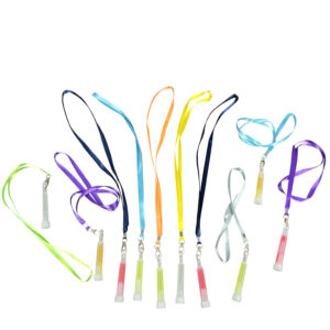 Lanyard With 4" Glow Stick, Assorted Colors - 1 Each