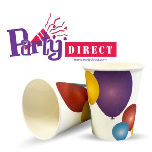 Balloon Bash 9oz Cups - 50 Cups/Pack or 500 Cups/Case
