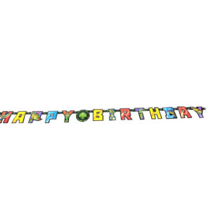 Rise of Teenage Mutant Ninja Turtles "Happy Birthday" Banner - 1 Banner or 12 Banners/Case