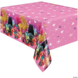 Trolls Plastic Table Cover - 1 Table Cover or 6 Table Covers/Case
