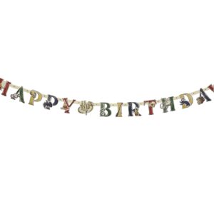 Harry Potter, Happy Birthday Banner - 1 Banner or 12 Banners/Case