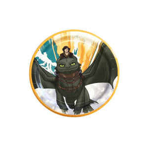 How to Train Your Dragon 7" Plates - 8 Plates/Pack or 96 Plates/Case