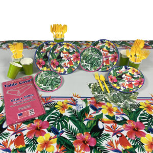 Luau Basic Party Kit for 8 or 16 Guest