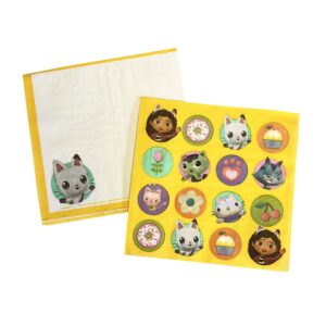 Gabby's Dollhouse Luncheon Napkins - 16 Napkins/Pack or 192 Napkins/Case