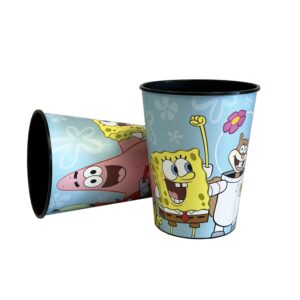 SpongeBob SquarePants 16oz, Plastic Souvenir Cups - 6 Cups/Pack