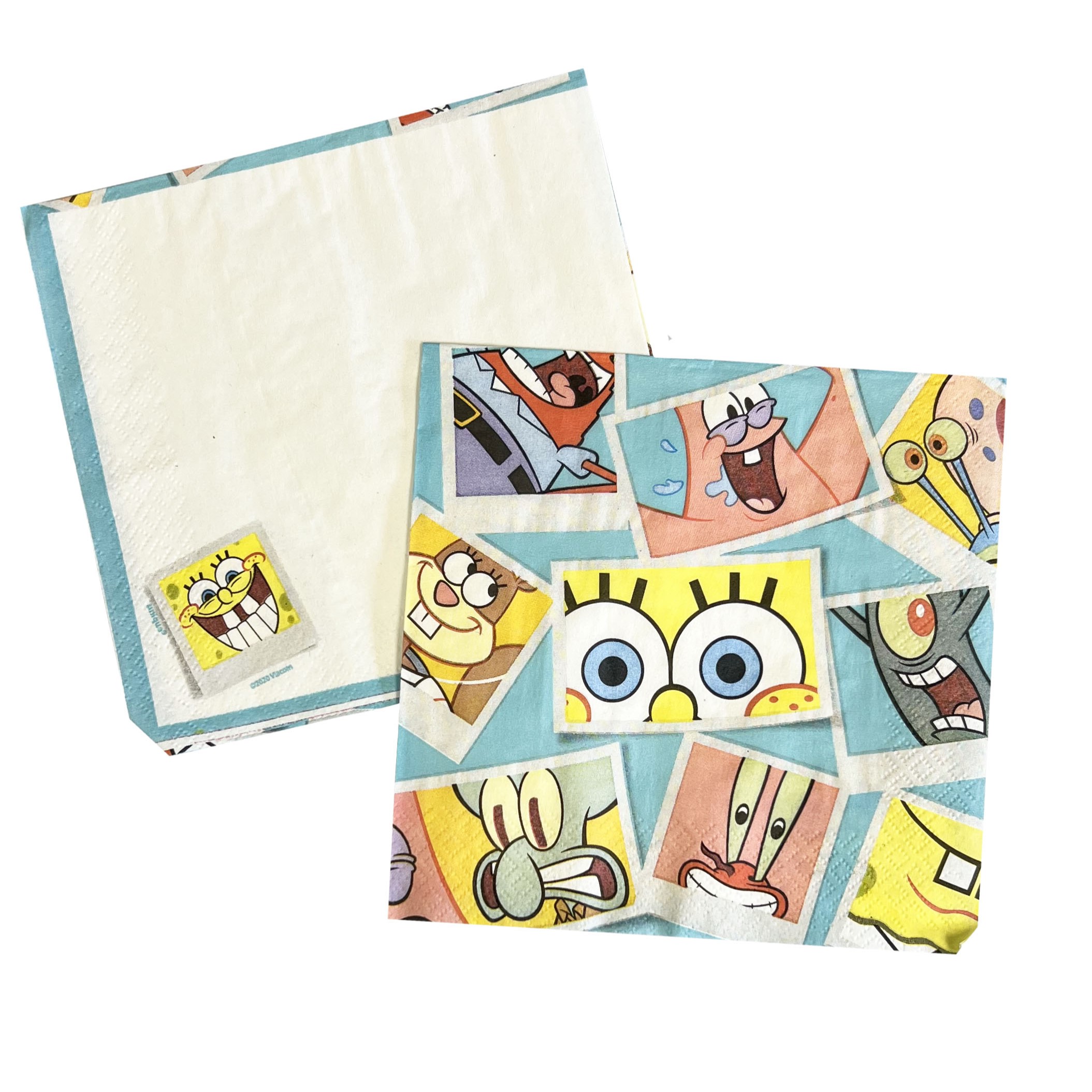 SpongeBob SquarePants Luncheon Napkins - 16 Napkins/Pack or 192 Napkins/Case