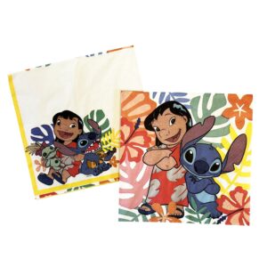 Stitch Luncheon Napkins - 16 Napkins/Pack or 96 Napkins/Case