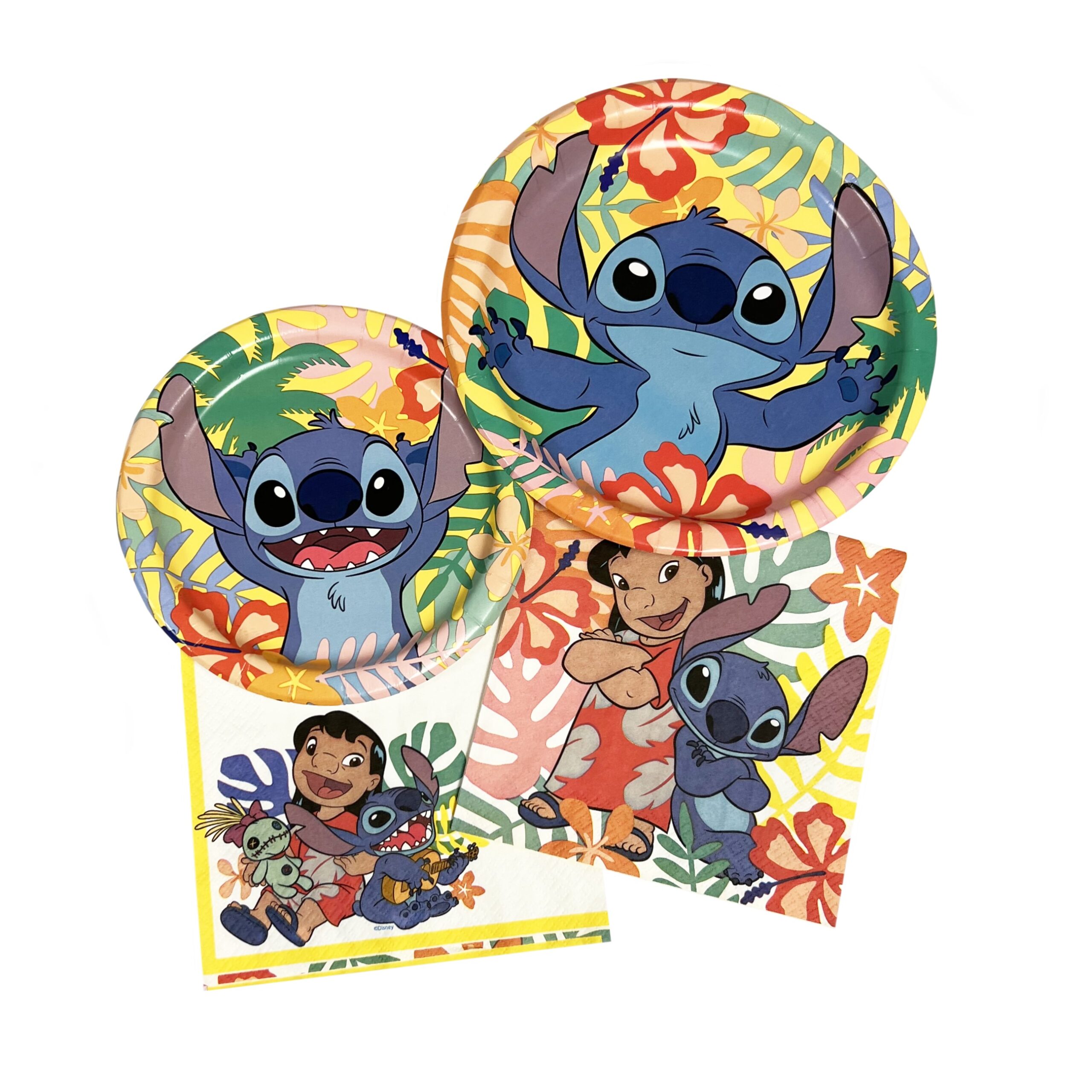 Stitch 9" Plates - 8 Plates/Pack or 48 Plates/Case - Image 2