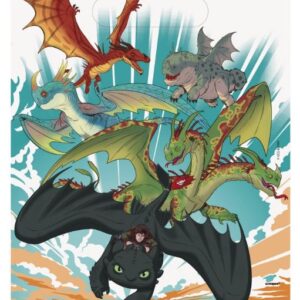 How to Train Dragon Unfilled Goody Bag - 8 Bags/Pack or 192 Bags/Case