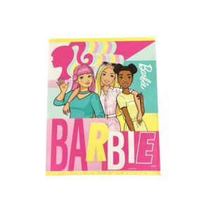 Barbie Unfilled Plastic Goody Bag - 8 Bags/Pack or 192 Bags/Case