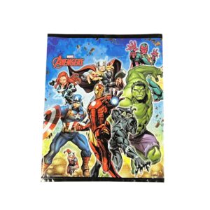 Marvel Avengers Unfilled Plastic Goody Bag - 8 Bags/Pack or 192 Bags/Case