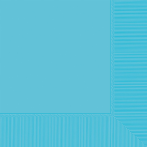 Caribbean Blue Dinner Napkins 15 3/4" x 15 3/4" - 40 Napkins