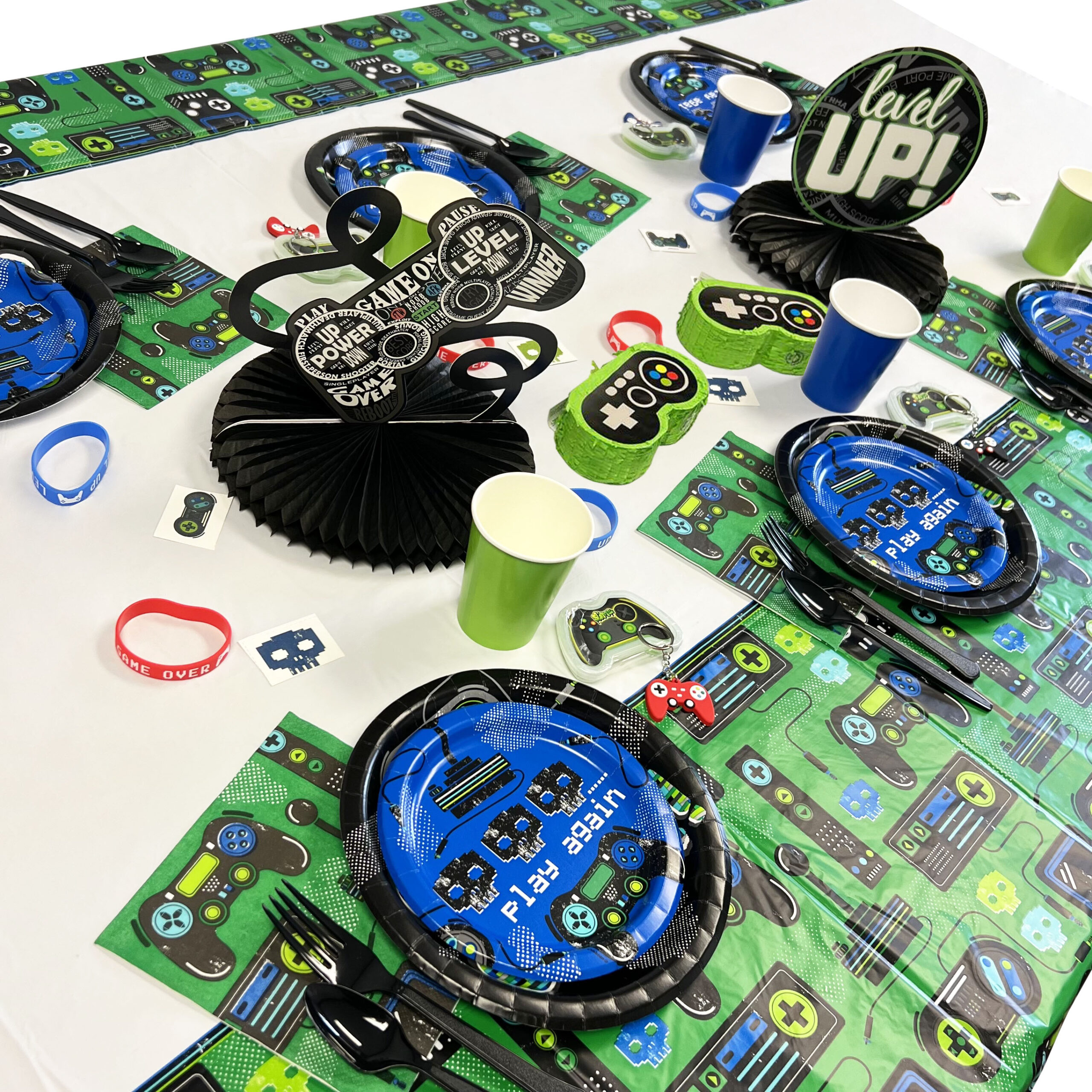 Gamer Birthday 9in Plate - 8 Plates/Pack or 48 Plates/Case - Image 3