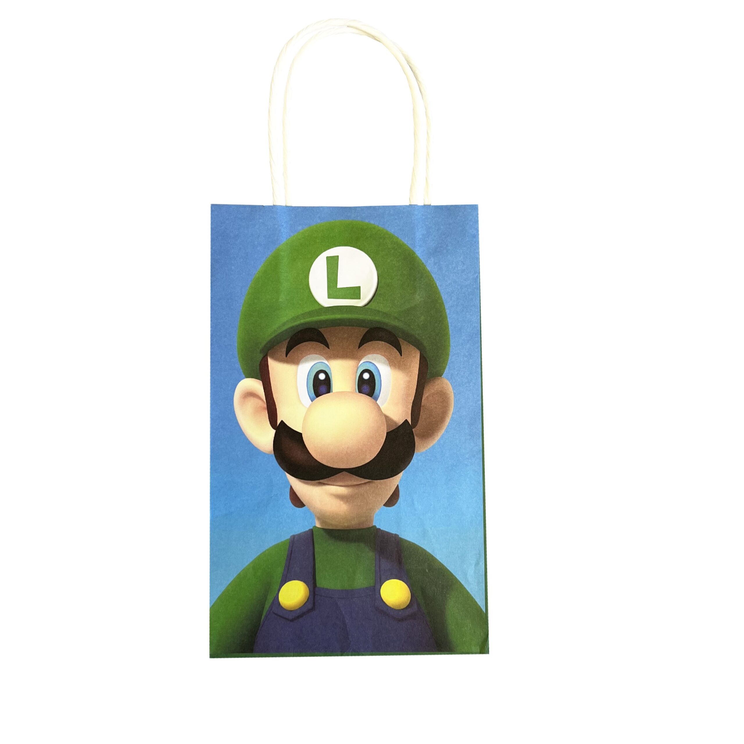 Super Mario Brothers Paper Unfilled Goody Bag - 8 Bags/Pack or 48 Bags/Case - Image 3