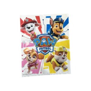 Paw Patrol Plastic Unfilled Goody Bags - 8 Bags/Pack or 192 Bags/Case