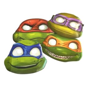 Teenage Mutant Ninja Turtles Party Masks - 8 Masks/Pack or 96 Masks/Case