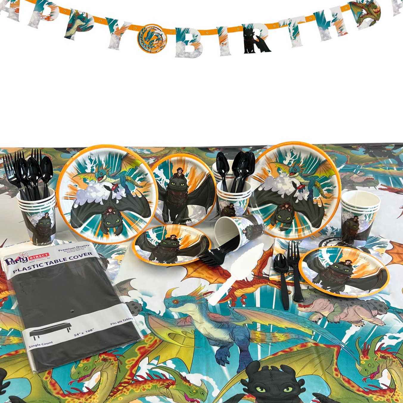 How to Train Your Dragon Deluxe Party Kit for 8 or 16 Guest
