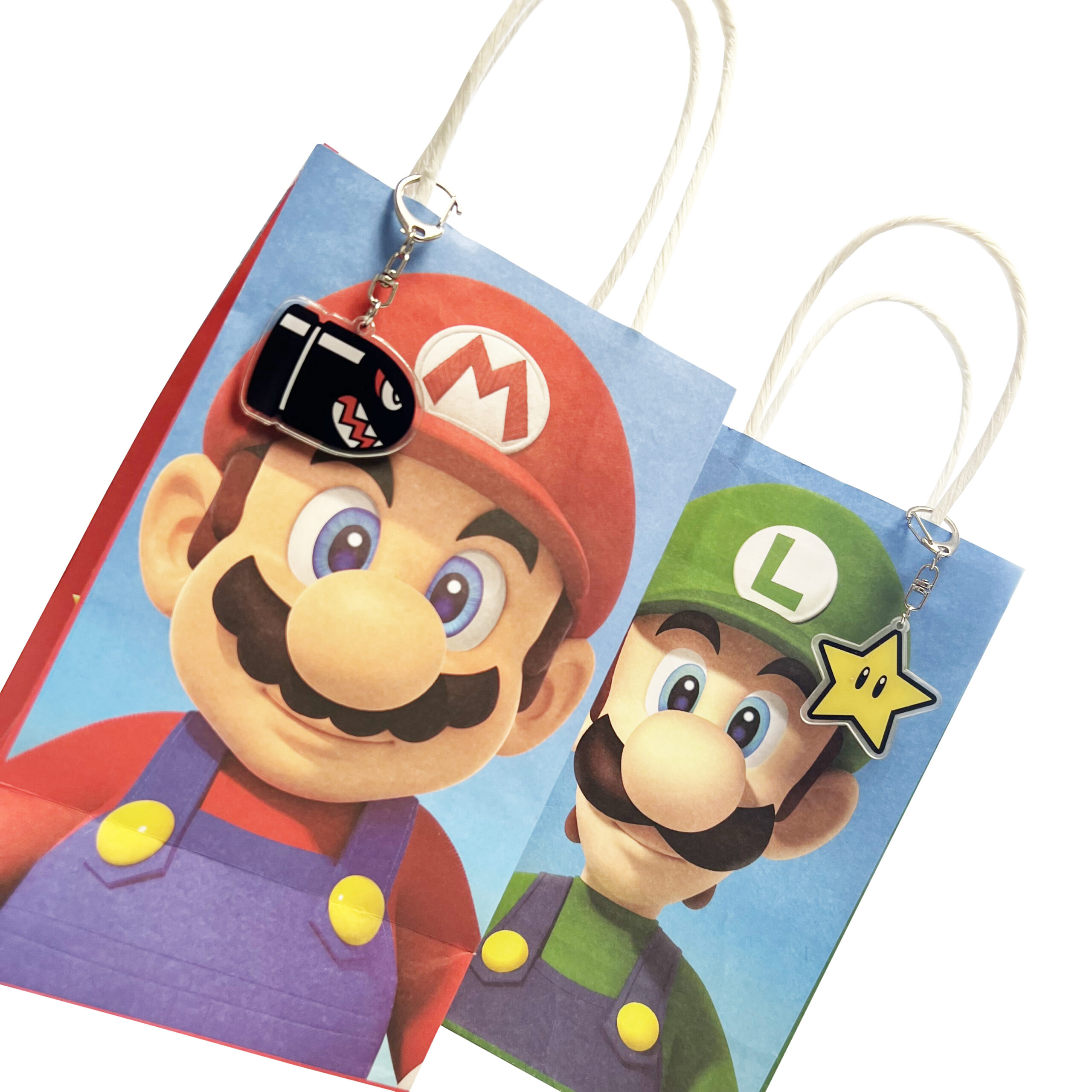 Super Mario Brothers Paper Unfilled Goody Bag - 8 Bags/Pack or 48 Bags/Case - Image 4