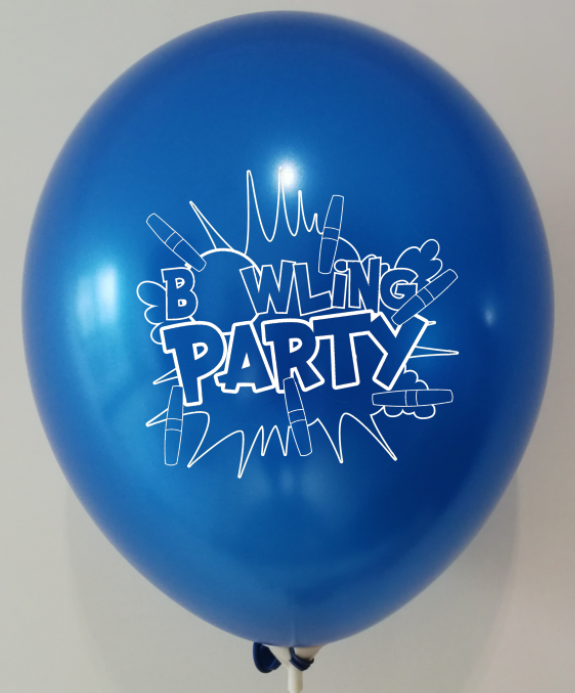 Custom Balloons, Candlepin - 100/Bag