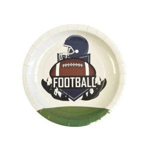 Football Gameday 7" Plates - 8 Plates/Pack