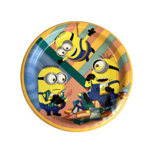 Despicable Me 9" Plates - 8 Plates/Pack or 96 Plates/Case