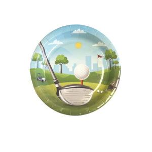 Golf Party 7" Plates - 8 Plates/Pack