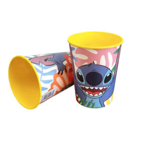 Stitch 16oz Plastic Cups - 6 Cups/Pack